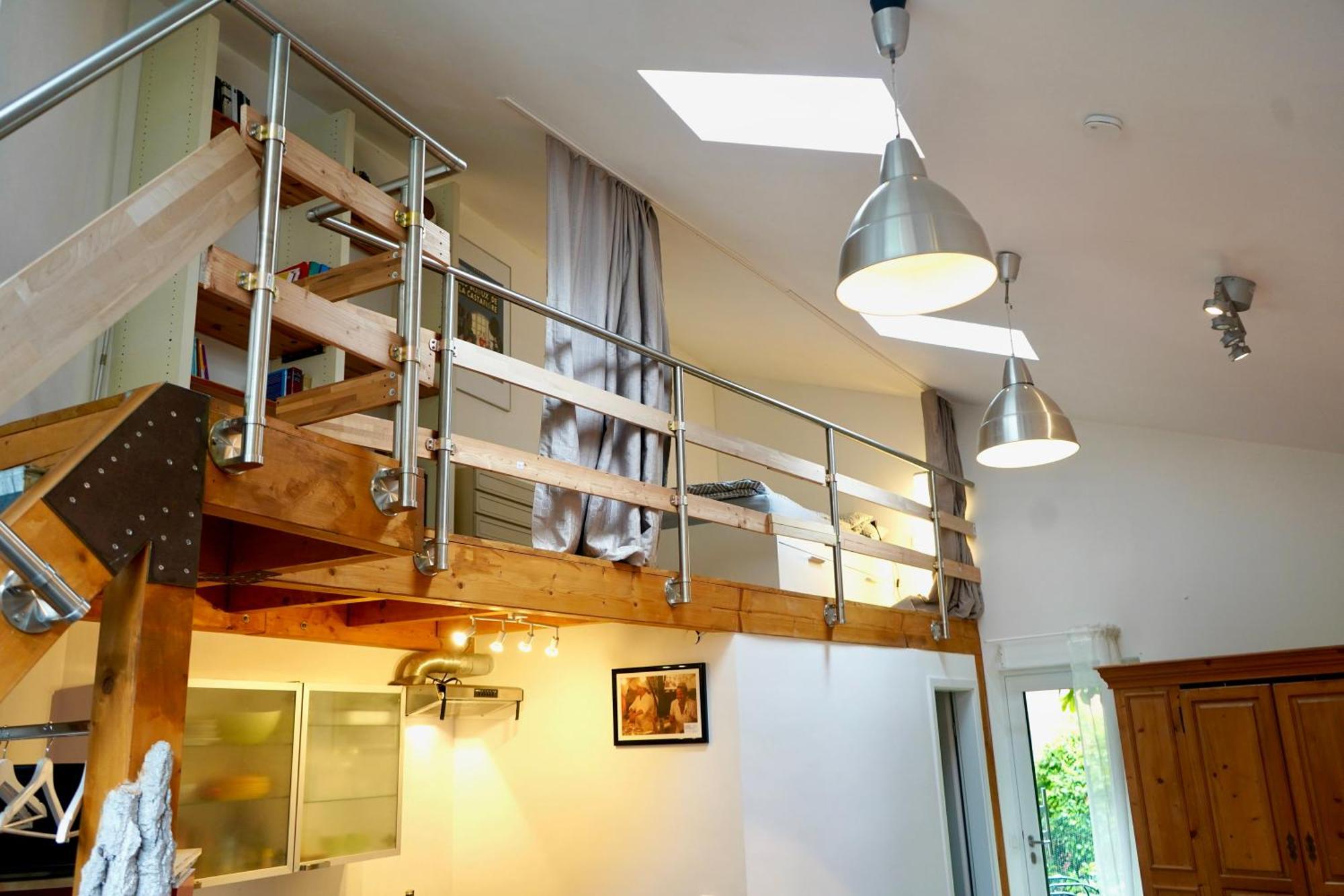 Privates & Ruhiges Maisonette - Loft In Pulheim Dış mekan fotoğraf
